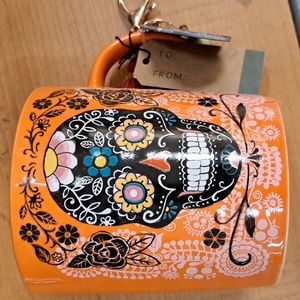 Prima Design Sugar Skull Coffee Mug